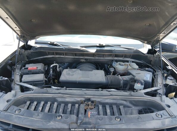 1GCUYDED2MZ413309 2021 CHEVROLET SILVERADO Black Rear view