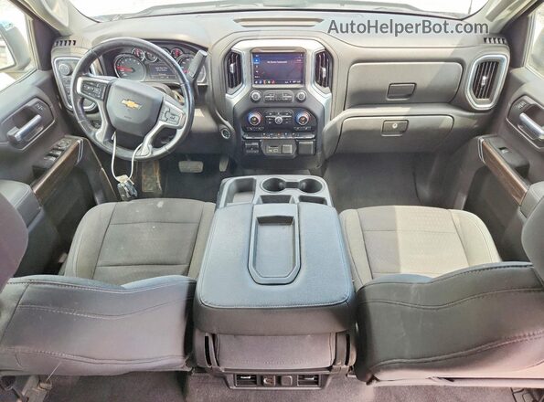 1GCUYDED3KZ222298 2019 CHEVROLET 1500 Silver Widok deski rozdzielczej