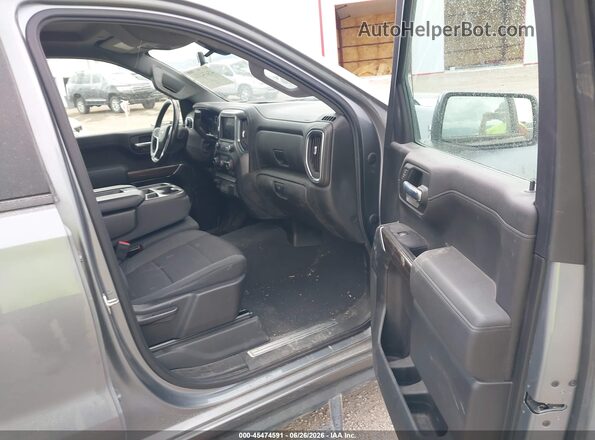 1GCUYDED4MZ105817 2021 CHEVROLET SILVERADO Gray Вид салону спереду