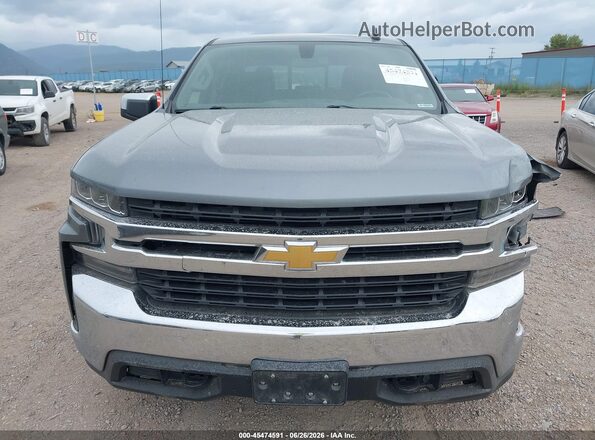 1GCUYDED4MZ105817 2021 CHEVROLET SILVERADO Gray Вид задньої частини салону