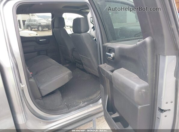 1GCUYDED4MZ105817 2021 CHEVROLET SILVERADO Gray Вид наклейки з VIN-кодом
