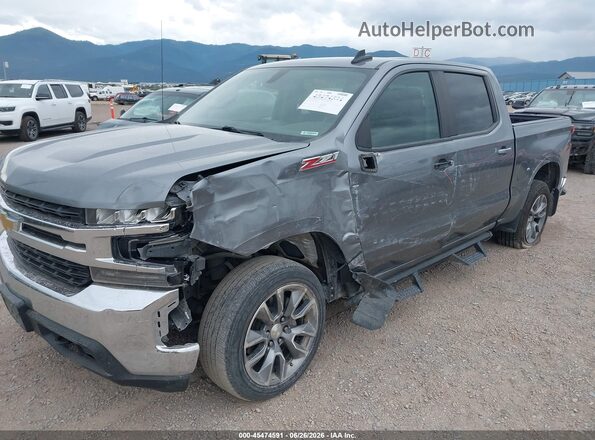 1GCUYDED4MZ105817 2021 CHEVROLET SILVERADO Gray Вид спереду