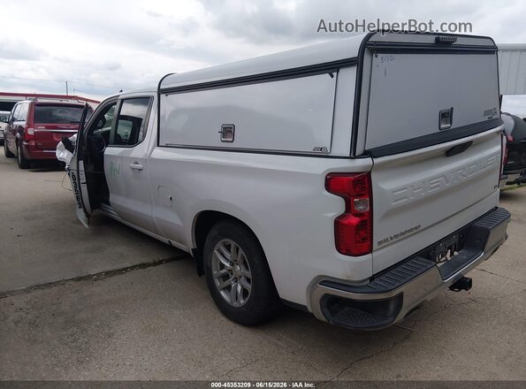 1GCUYDED4MZ448031 2021 CHEVROLET SILVERADO Белый Задняя левая четверть