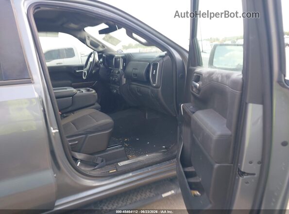 1GCUYDED5MZ134629 2021 CHEVROLET SILVERADO Gray წინა სალონის ხედი