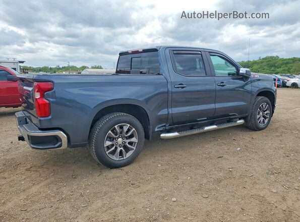 1GCUYDED8MZ166524 2021 CHEVROLET SILVERADO Blue უკანა მარჯვენა