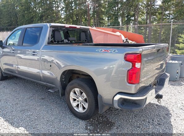 1GCUYDED9MZ121267 2021 CHEVROLET SILVERADO Gray Widok z przodu