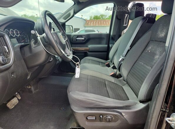 1GCUYDEDXMZ185320 2021 CHEVROLET SILVERADO Черный 
