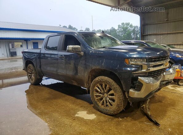 1GCUYDEDXMZ251106 2021 CHEVROLET SILVERADO Blue წინა მარჯვენა