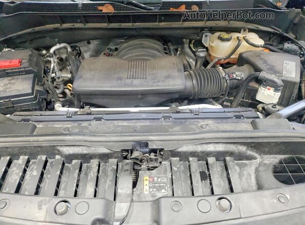 1GCUYDEDXMZ251106 2021 CHEVROLET SILVERADO Blue უკანა სალონის ხედი