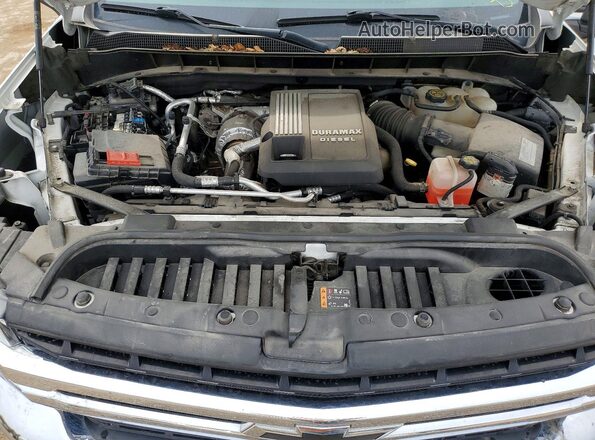 1GCUYDETXMZ183333 2021 CHEVROLET SILVERADO White Vista interior trasera