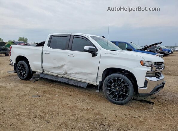 1GCUYDETXMZ183333 2021 CHEVROLET SILVERADO White Delantero derecho