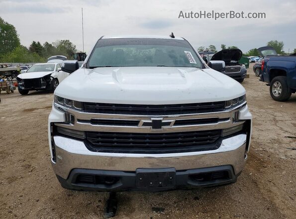 1GCUYDETXMZ183333 2021 CHEVROLET SILVERADO White Vista frontal