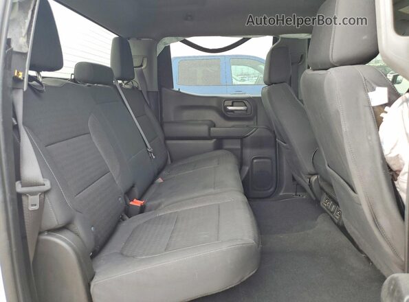 1GCUYDETXMZ183333 2021 CHEVROLET SILVERADO White Vista de los asientos traseros