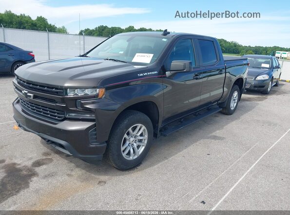 1GCUYEED1KZ396876 2019 CHEVROLET SILVERADO Black Przód lewy