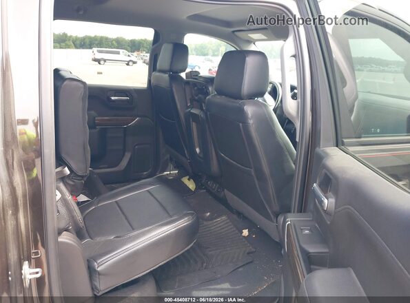 1GCUYEED1KZ396876 2019 CHEVROLET SILVERADO Black Widok naklejki z numerem VIN