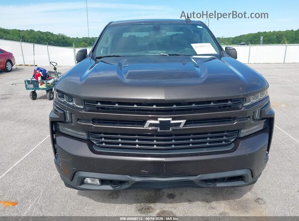 1GCUYEED1KZ396876 2019 CHEVROLET SILVERADO Black Widok z przodu