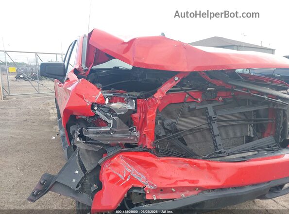 1GCUYEED1LZ372434 2020 CHEVROLET SILVERADO Red Դիմացի տեսք