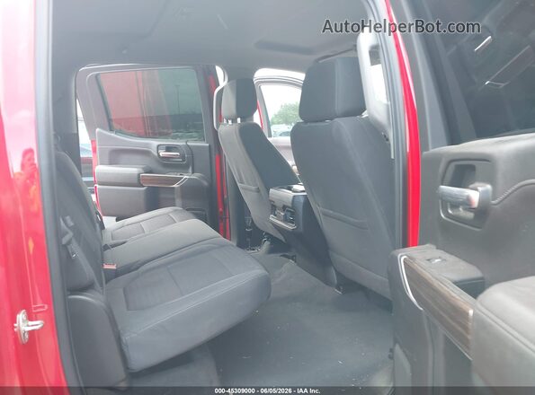 1GCUYEED1LZ372434 2020 CHEVROLET SILVERADO Red VIN կոդի պիտակի տեսք