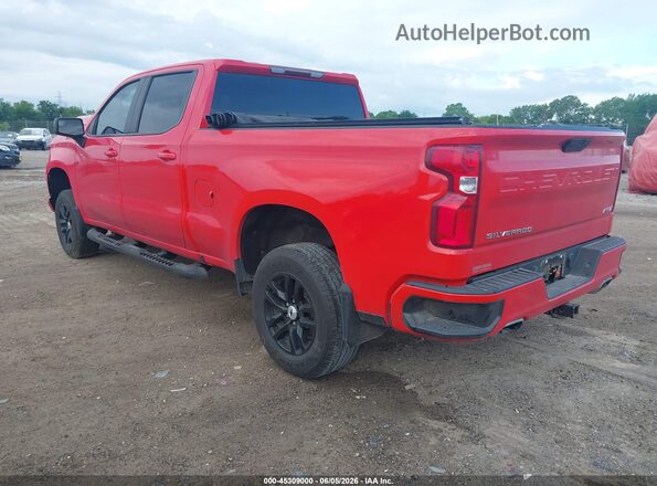 1GCUYEED1LZ372434 2020 CHEVROLET SILVERADO Red Հետևի ձախ