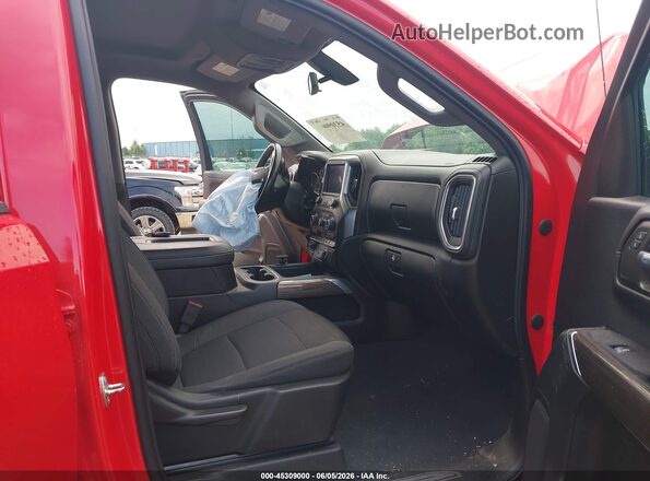 1GCUYEED1LZ372434 2020 CHEVROLET SILVERADO Red Սալոնի դիմացի տեսք
