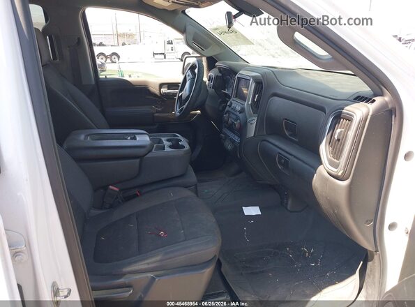 1GCUYEED3KZ119209 2019 CHEVROLET SILVERADO White Widok wnętrza z przodu