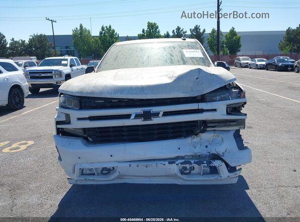 1GCUYEED3KZ119209 2019 CHEVROLET SILVERADO White Widok zestawu wskaźników