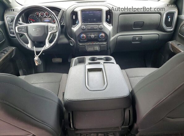 1GCUYEED4MZ435088 2021 CHEVROLET SILVERADO Black Vista del salpicadero