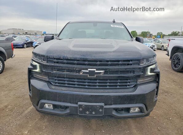 1GCUYEED4MZ435088 2021 CHEVROLET SILVERADO Black Vista frontal