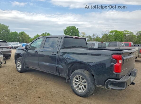 1GCUYEED4MZ435088 2021 CHEVROLET SILVERADO Black Trasero izquierdo