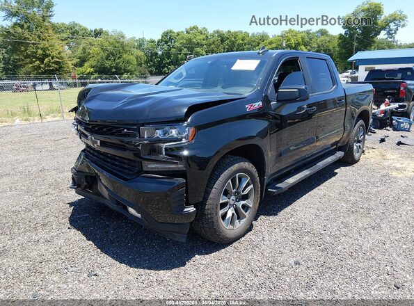 1GCUYEED4MZ438833 2021 CHEVROLET SILVERADO Black Передня ліва чверть