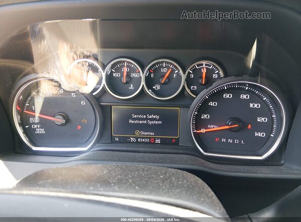 1GCUYEED4MZ438833 2021 CHEVROLET SILVERADO Black Вид задніх сидінь
