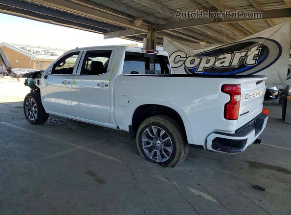 1GCUYEED5MZ191256 2021 CHEVROLET SILVERADO White უკანა მარცხენა