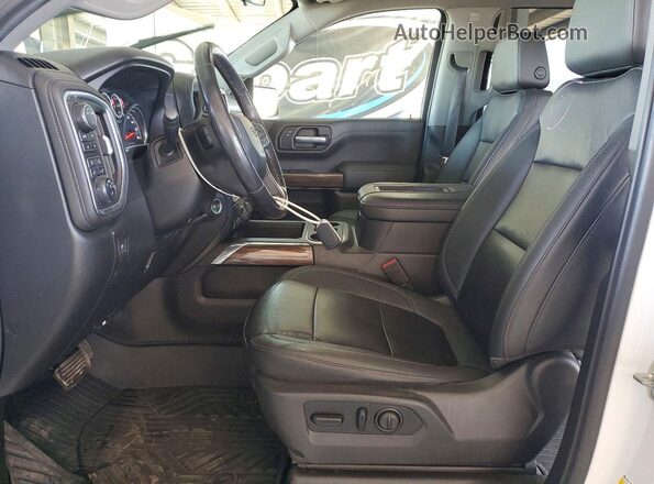 1GCUYEED5MZ191256 2021 CHEVROLET SILVERADO White წინა სალონის ხედი