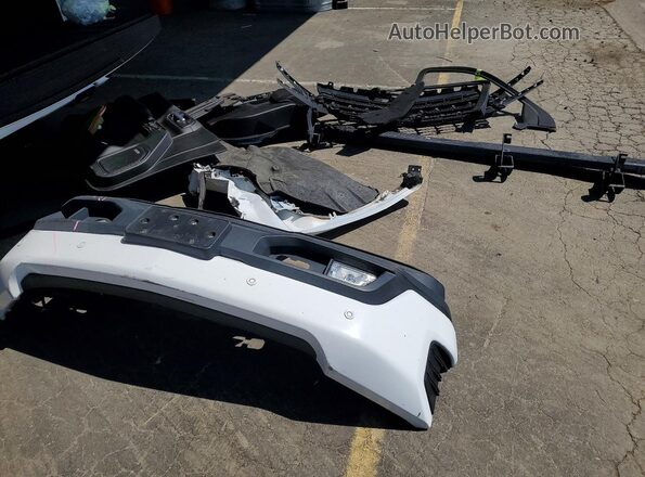 1GCUYEED5MZ191256 2021 CHEVROLET SILVERADO White ძრავის განყოფილების ხედი