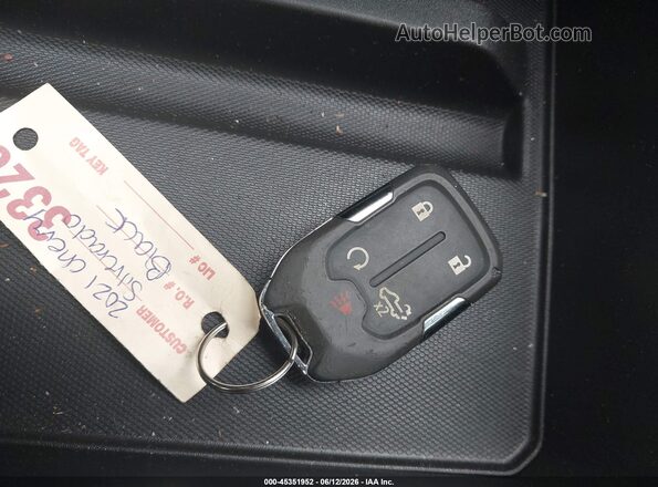 1GCUYEED5MZ316918 2021 CHEVROLET SILVERADO Black წინა პანელის ხედი