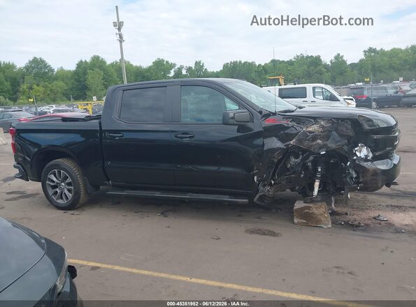 1GCUYEED5MZ316918 2021 CHEVROLET SILVERADO Black უკანა სალონის ხედი