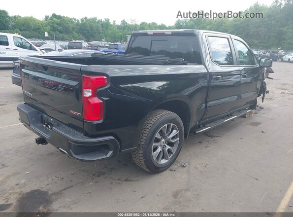 1GCUYEED5MZ316918 2021 CHEVROLET SILVERADO Black უკანა მარჯვენა