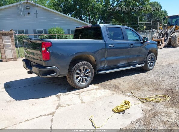 1GCUYEED5MZ379453 2021 CHEVROLET SILVERADO Gray Trasero derecho
