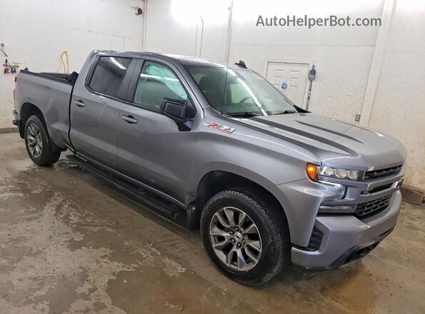 1GCUYEED6MZ370454 2021 CHEVROLET SILVERADO Gray Delantero derecho