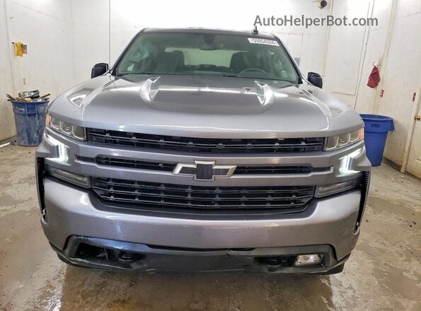 1GCUYEED6MZ370454 2021 CHEVROLET SILVERADO Gray Vista frontal