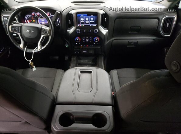 1GCUYEED6MZ370454 2021 CHEVROLET SILVERADO Gray Vista del salpicadero