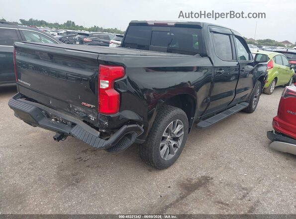 1GCUYEED7KZ103496 2019 CHEVROLET SILVERADO Черный Задняя правая четверть
