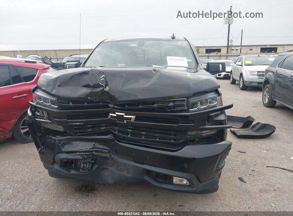1GCUYEED7KZ103496 2019 CHEVROLET SILVERADO Черный Вид щитка приборов