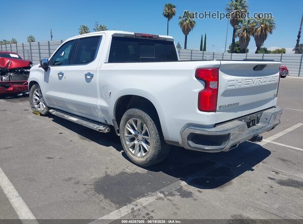 1GCUYGED1KZ124730 2019 CHEVROLET SILVERADO Белый Задняя левая четверть