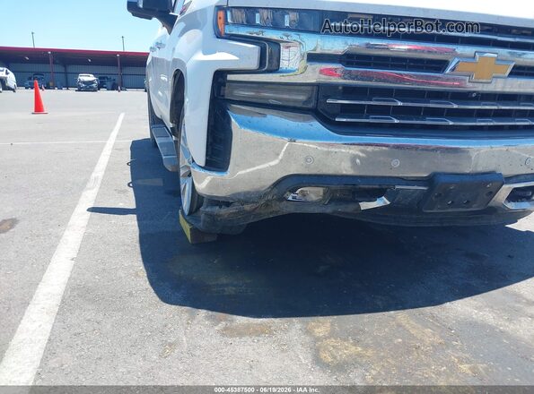 1GCUYGED1KZ124730 2019 CHEVROLET SILVERADO Белый Вид спереди