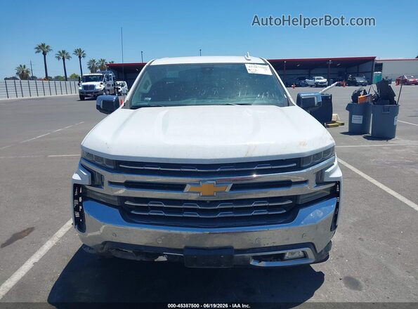 1GCUYGED1KZ124730 2019 CHEVROLET SILVERADO Белый Вид задней части салона