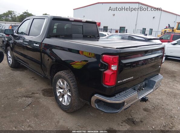 1GCUYGED5KZ382992 2019 CHEVROLET SILVERADO Черный Задняя левая четверть
