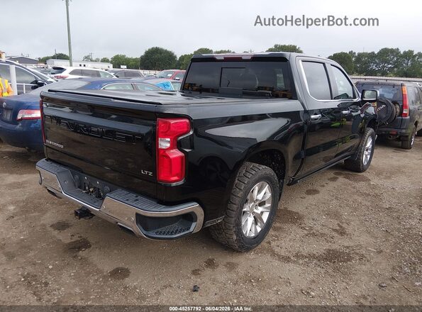 1GCUYGED5KZ382992 2019 CHEVROLET SILVERADO Черный Задняя правая четверть