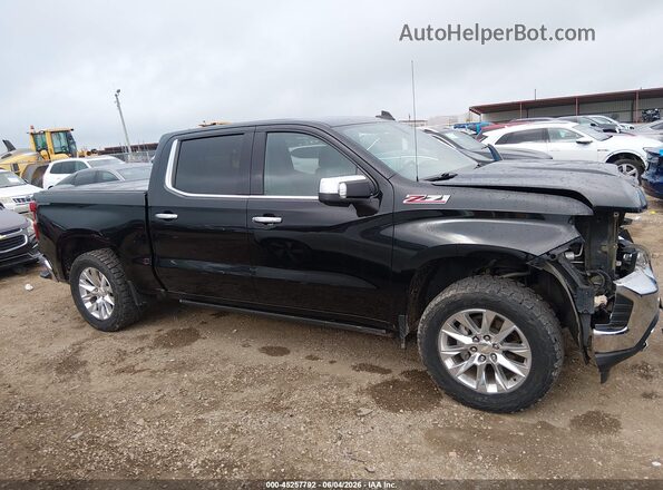 1GCUYGED5KZ382992 2019 CHEVROLET SILVERADO Черный Вид задней части салона