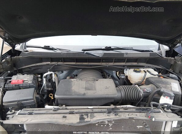 1GCUYGED5KZ382992 2019 CHEVROLET SILVERADO Черный Вид сзади